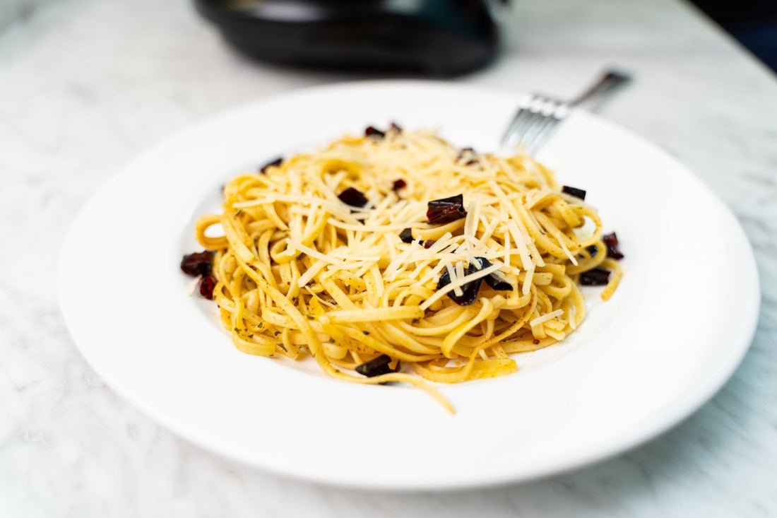 Pasta With Mexican Dried Arbol, Guajillo and Oregano | Ole Rico