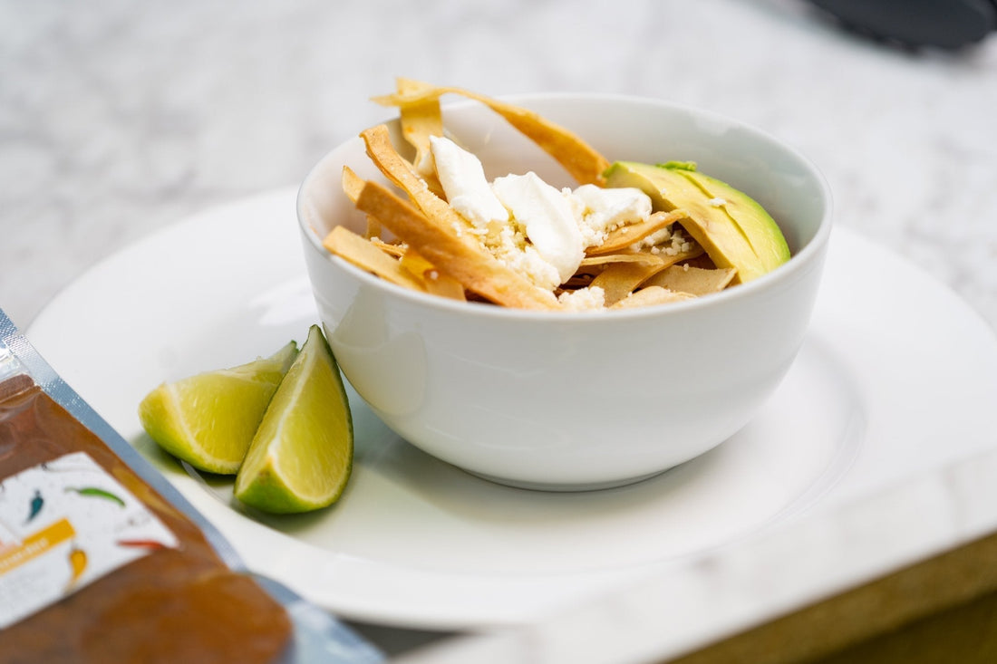 A Cold Weather Comfort - Simple  And Easy Tortilla Soup Recipe With Ancho Powder | Ole Rico