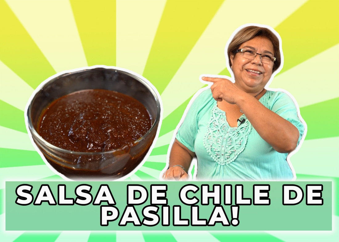 How To Make Salsa Using Dried Chile Pasilla Peppers Recipe | Ole Rico