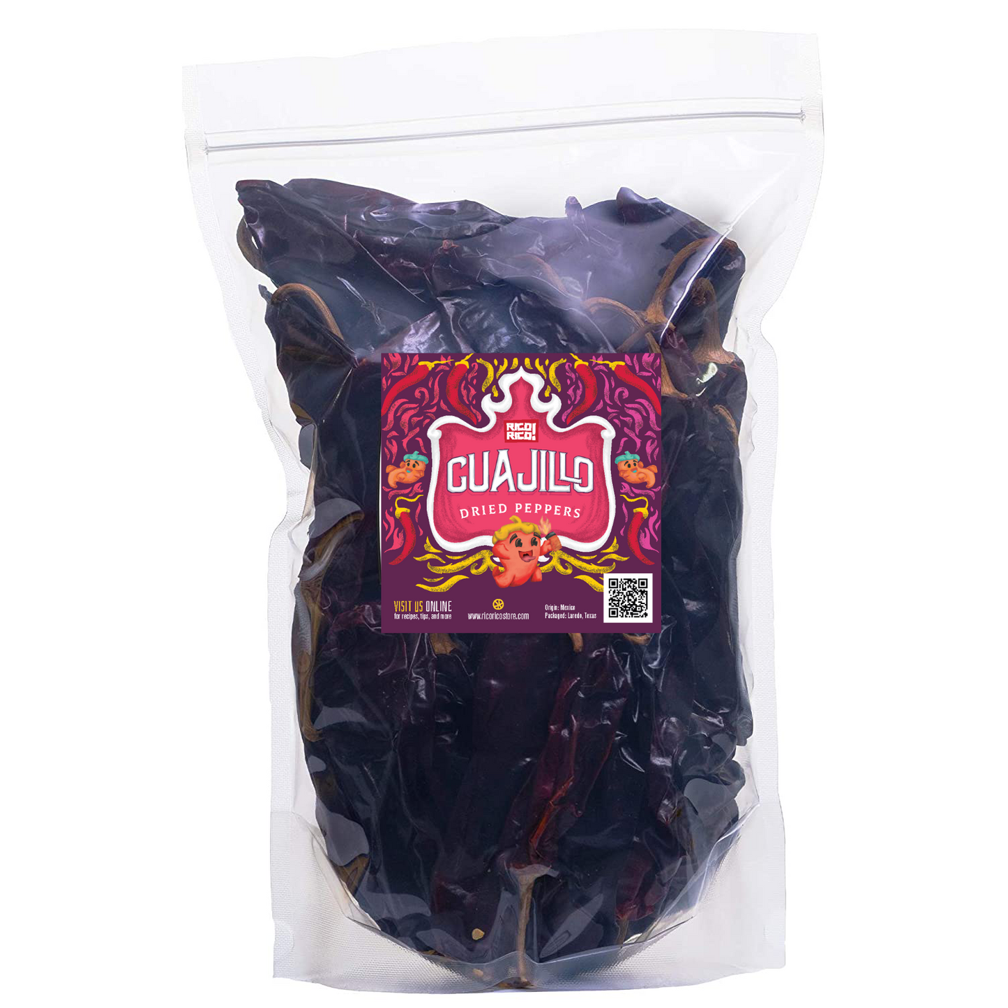 Dried Guajillo Chiles - Whole