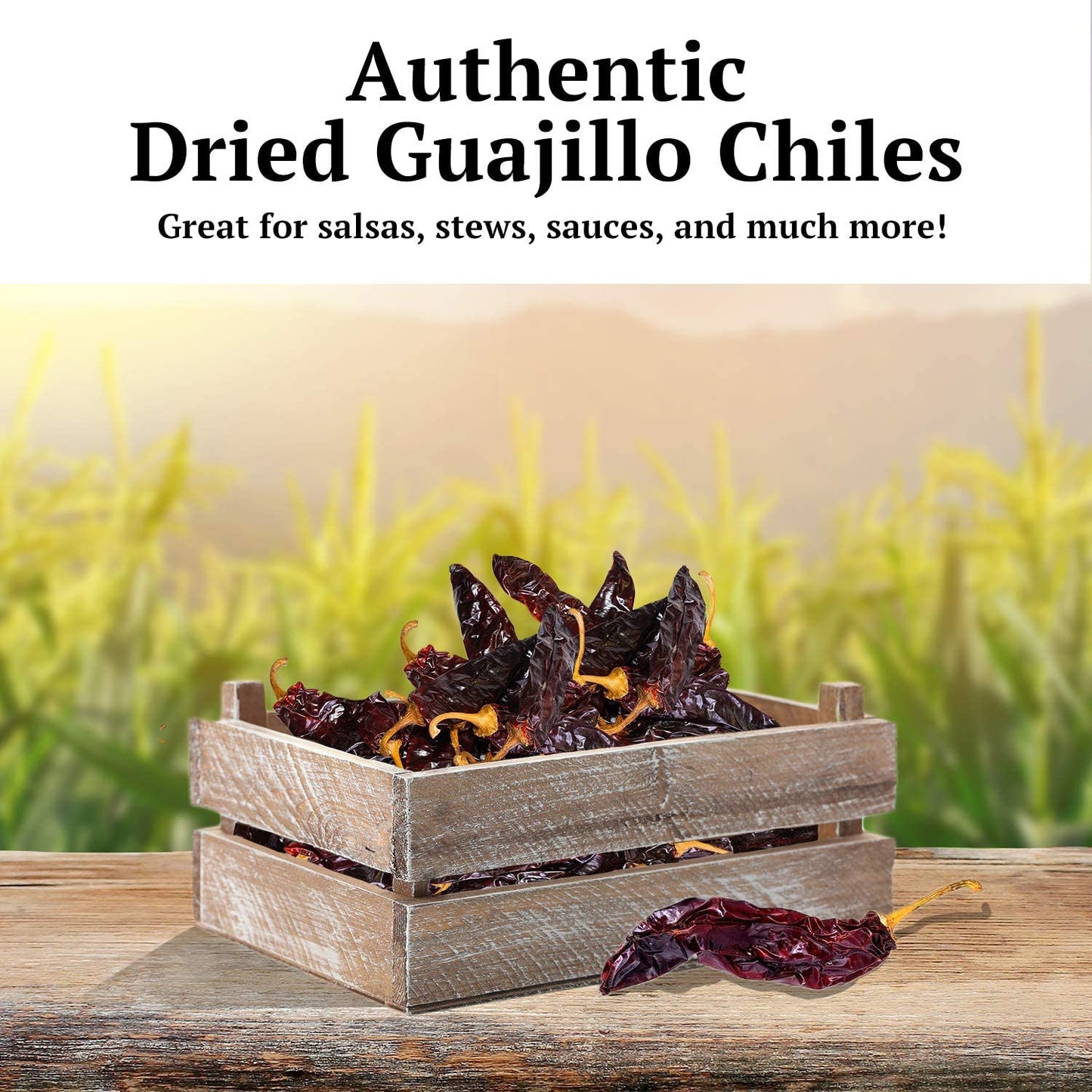 Dried Guajillo Chiles - Whole