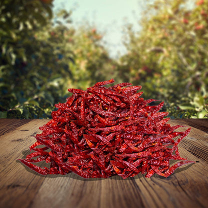 Dried Chile de Arbol Peppers - Whole