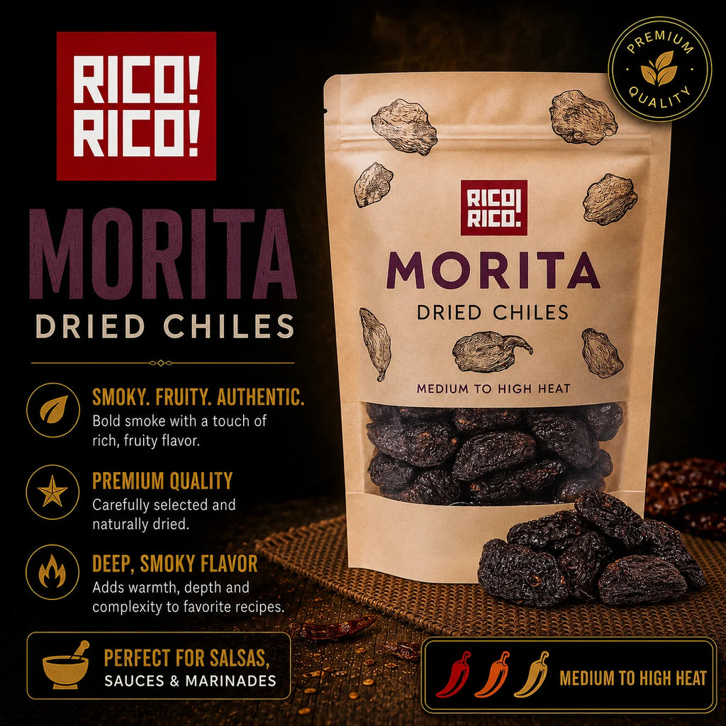 Chipotle Morita Dried Chiles – Smoky & Medium Heat Mexican Peppers