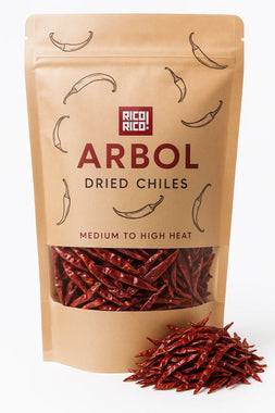 Chile de Árbol Dried Chiles – Hot & Authentic Mexican Peppers image 1