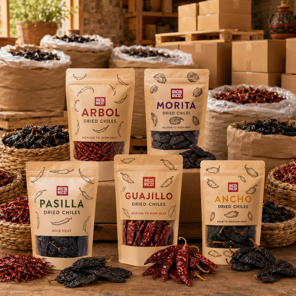 Bulk dried chiles