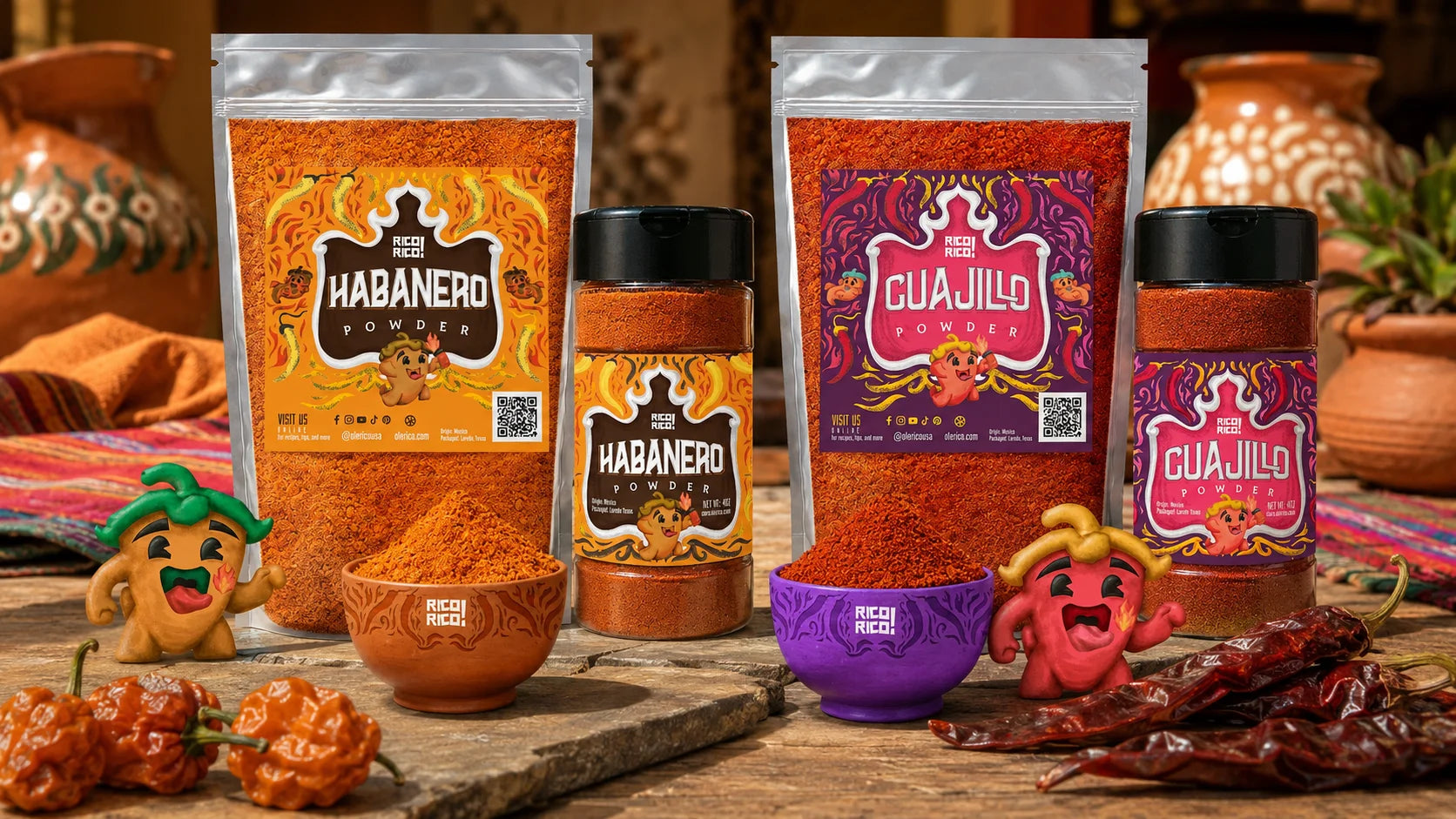 Mexican Chile Powders