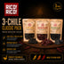 Dried Mexican Chiles 3-Pack – Ancho, Guajillo & Pasilla thumbnail