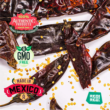 Dried Mexican Chiles 3-Pack – Ancho, Guajillo & Arbol Peppers image 3