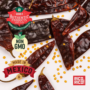 Guajillo Dried Chiles – Authentic Medium Heat Mexican Peppers image 2